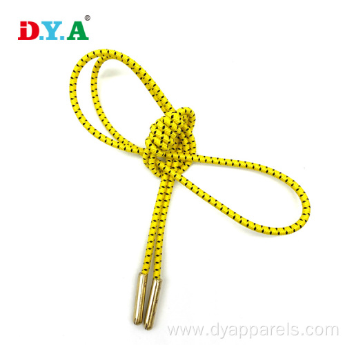 Polyester Elastic string Cord with metal tips